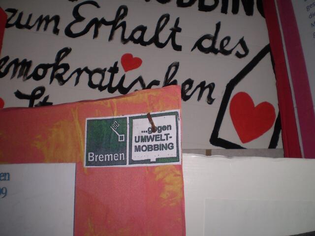 Bremen, 2. Dezember: ANTI-MOBBING-TAG