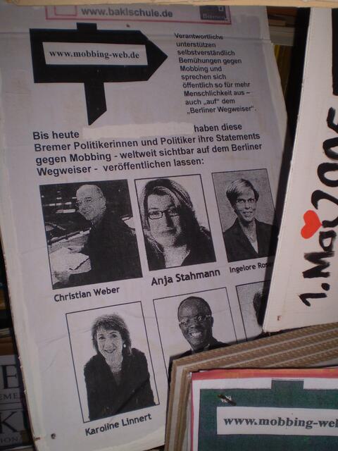 Bremen, 2. Dezember: ANTI-MOBBING-TAG