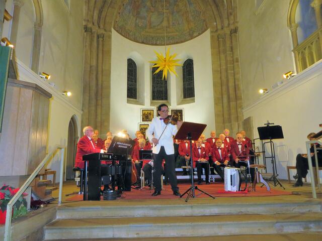 Vasile Wille-Munteanu spielte auf der Geige.