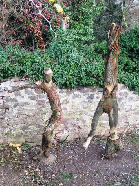 Zwei weitere Figuren von Thomas Putze (Stuttgart).