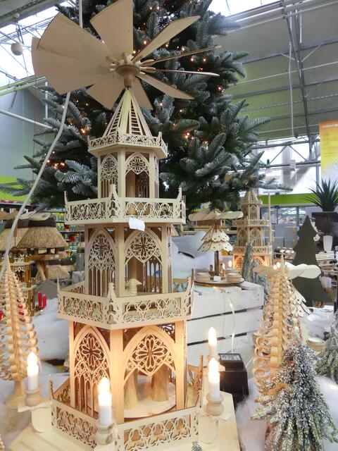 Und herrliche Pyramiden.