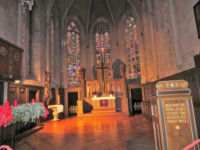 Blick zum Altar