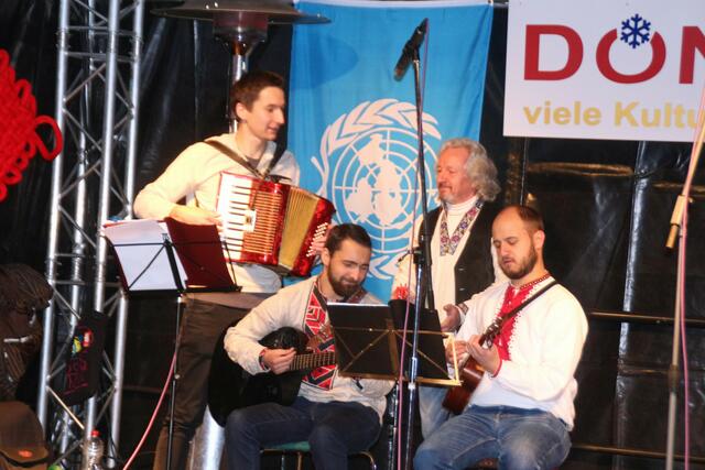 Name der Gruppe LU´Krainians: Eine Kombination aus Ludwigsfeld und Ukraine - beides ist für sie Heimat