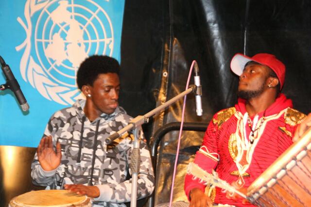 kulturelle Musik aus Gambia