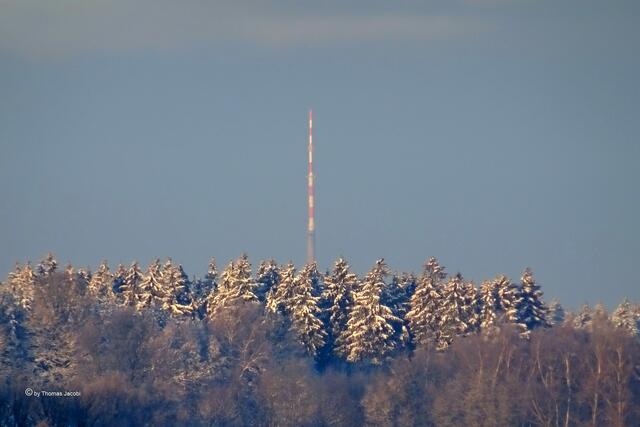 Blick zum Geyerschen Sender