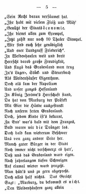 Vom Weidenhäuser Grabenfest anno 1881 - Seite 5
