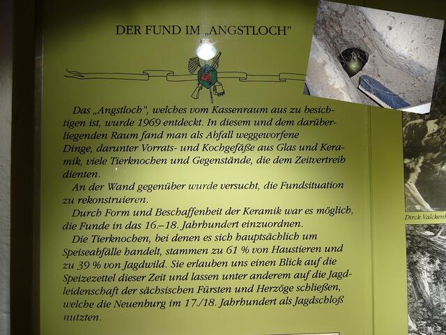 Das Angstloch auf der Neuenburg in Freyburg/Unstrut !