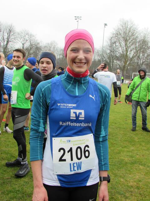 Christina Kratzer freute sich über den dritten Platz bei den Frauen