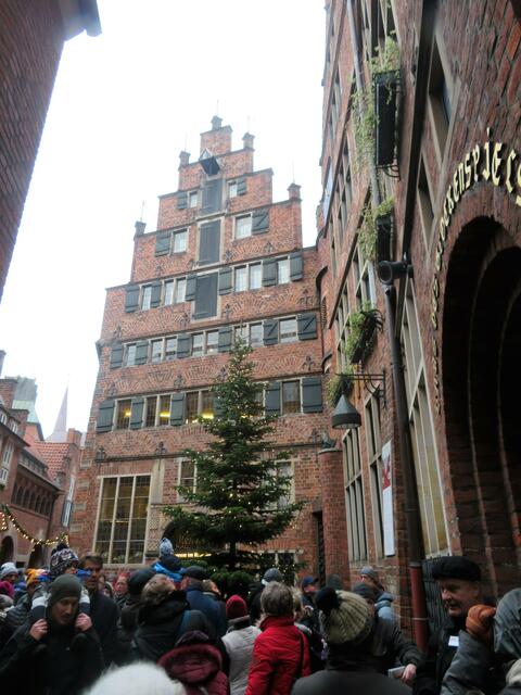 Ein Blick nachdem wir aus der Böttcher Gasse kamen.
