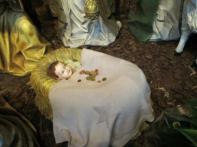 Cent für das Jesuskind.