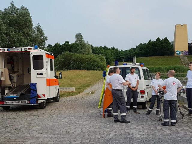 praktischer Dienst- und Übungsabend 
© F. Hentschel/DRK Laatzen