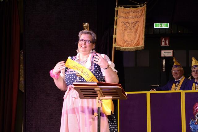 Andrea Kaiser in der Bütt