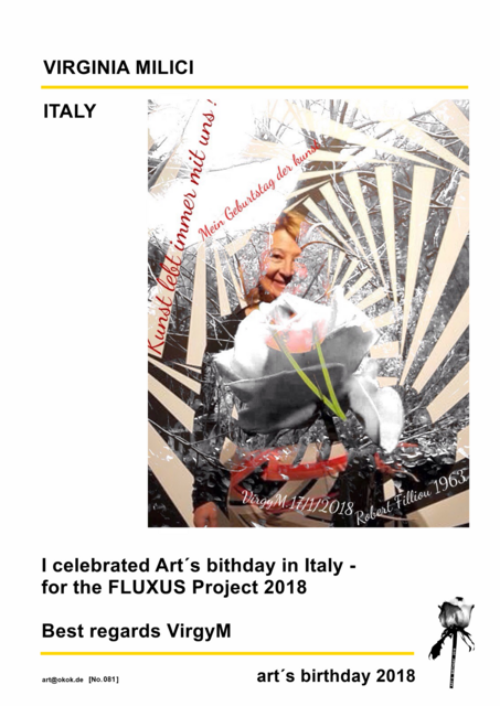 "Art's Birthday" am 17. Januar - Die Kunst feiert Geburtstag!