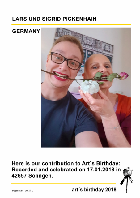 "Art's Birthday" am 17. Januar - Die Kunst feiert Geburtstag!