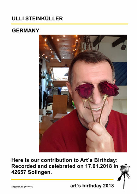 "Art's Birthday" am 17. Januar - Die Kunst feiert Geburtstag!