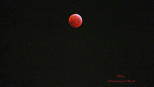 1. 21. Januar 2019. Der Blutmond. Gesehen in Hannover.