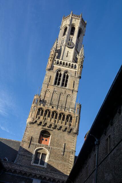 Der 83 Meter hohe Belfort (oder auch Bergfried) kann bestiegen werden (mit Museumspass oder separatem Eintrittsgeld)