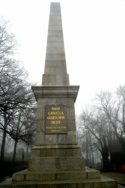 Canossa Säule von 1877