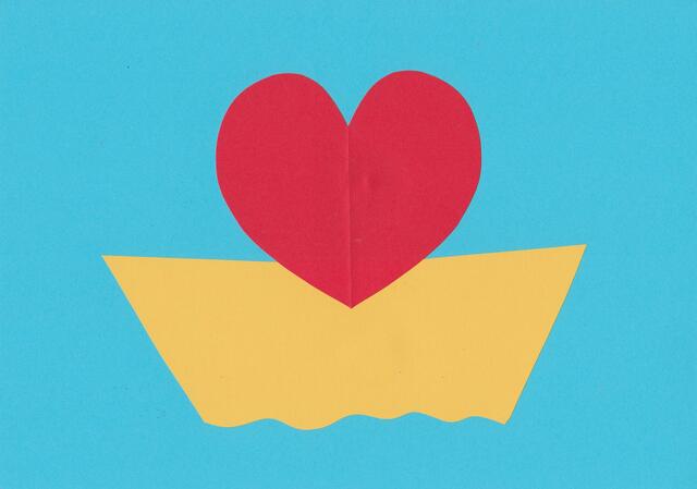 Schulschiff ERDE mit Herz