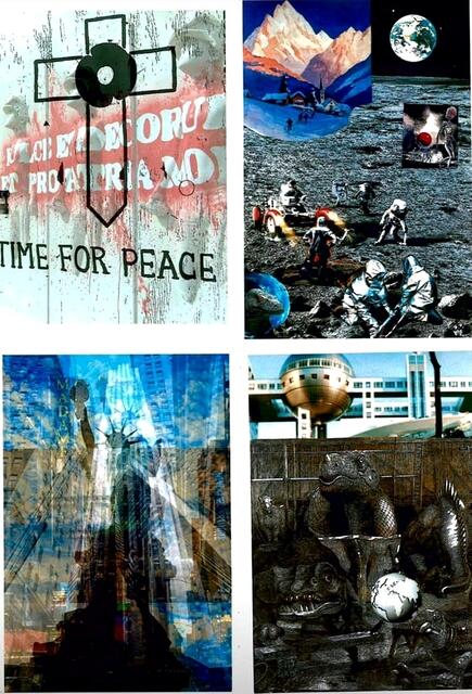 Fotografie - Collage Susanne Schumacher. Internationale DYSTOPIA - Ausstellung in der Türkei