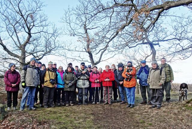 Wandergruppe des Harzklubs Ballenstedt