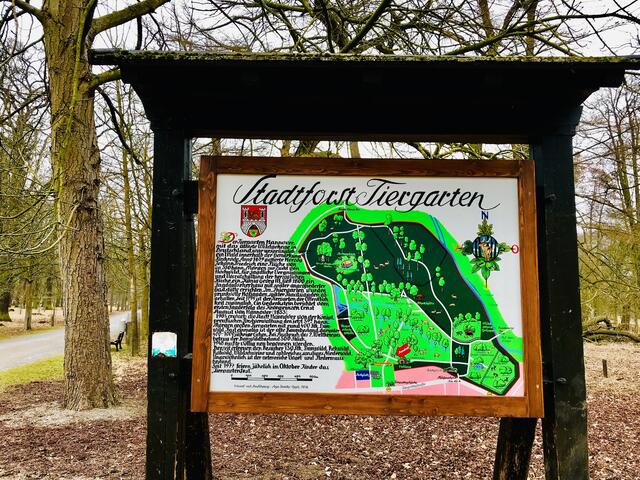 28. Februar 2019. Im Tiergarten in Hannover.