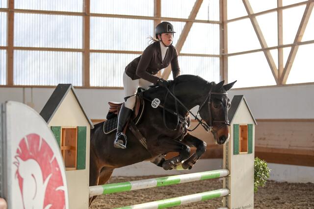 Kristina Albrecht auf Corlino vom RFC St.G. Lützelburg | Foto: RW Fotografie Jakob Reiter