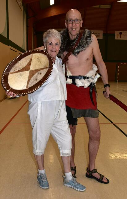 Die Übungsleiter Heidi und Thorsten