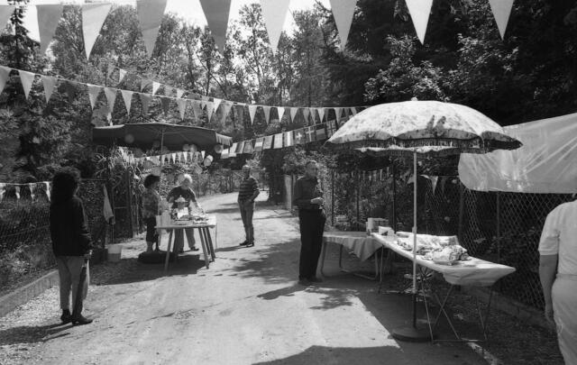 Wegefest des Kleingartenvereins Döhrener Masch im Juni 1990.