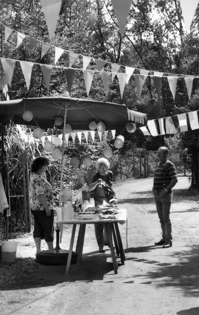 Wegefest des Kleingartenvereins Döhrener Masch im Juni 1990.