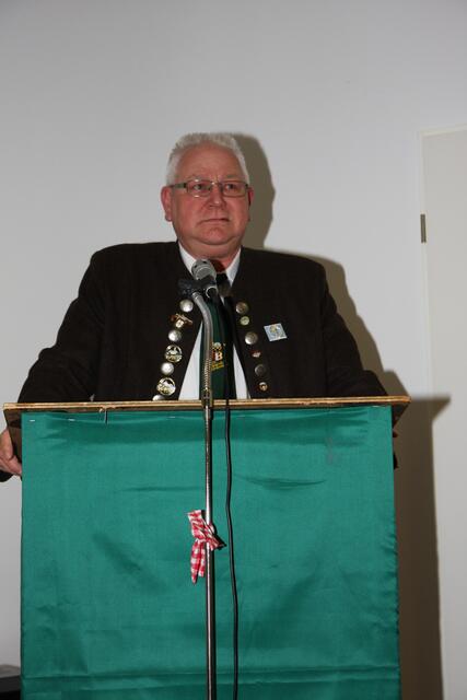 Stellv. Bezirksschützenmeister Wolfgang Majewski