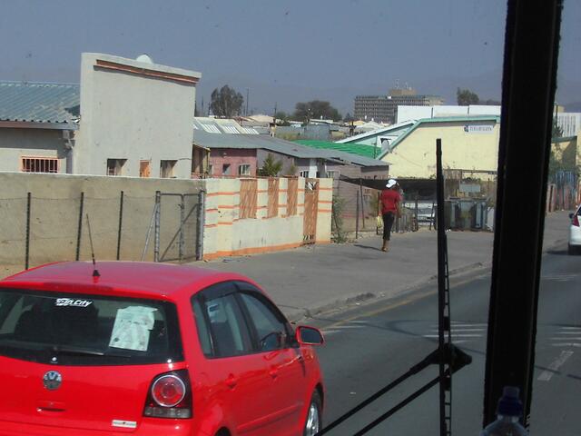. . . am Rande der Slums in Windhoek . . .