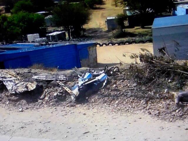 . . . die Slums von Windhoek in Namibia, . . .