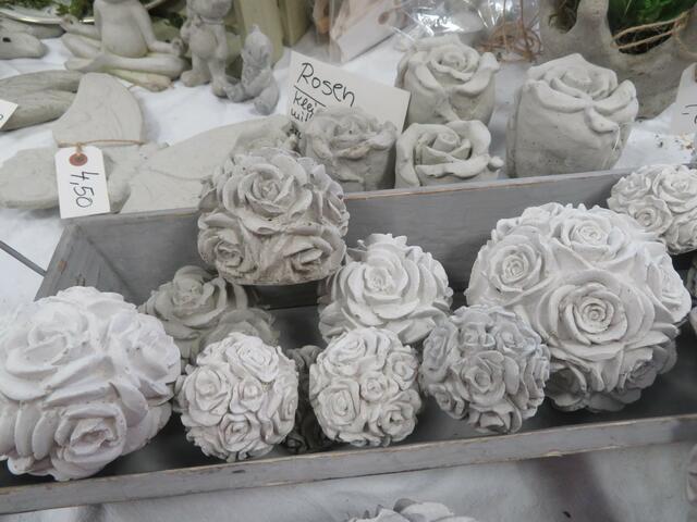 Rosen aus Beton.
