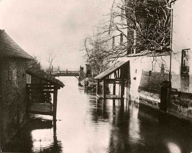 Gerbereien am alten Fuhseübergang (Damm/Kniepenburg) um 1890