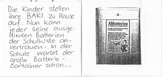 Kurzinformation BAKI, Seiten 14 und 15