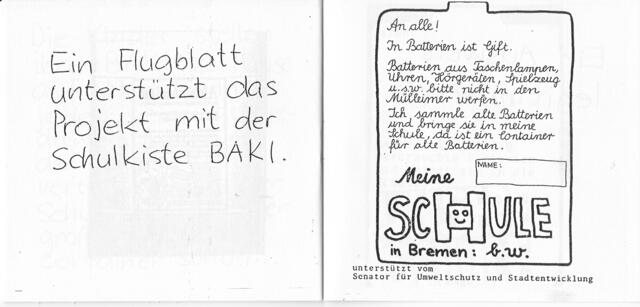Kurzinformation BAKI, Seiten 16 und 17