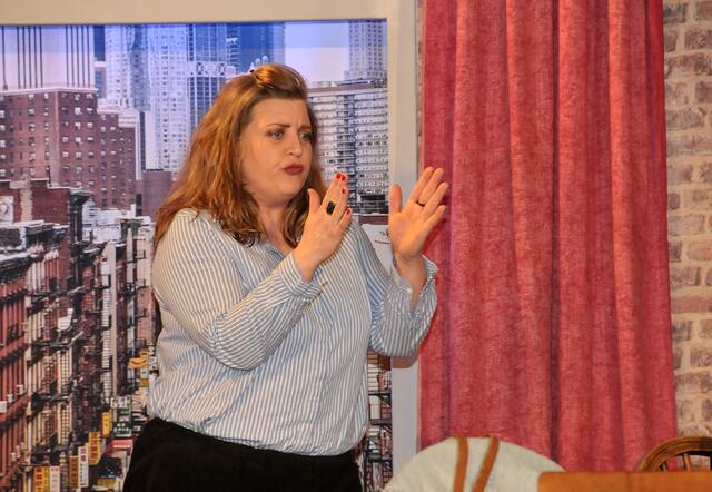 Probenfotos von "Ein ungleiches Paar" des Südstädter Komöd'chens