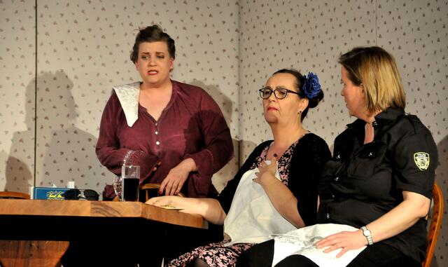 Probenfotos von "Ein ungleiches Paar" des Südstädter Komöd'chens