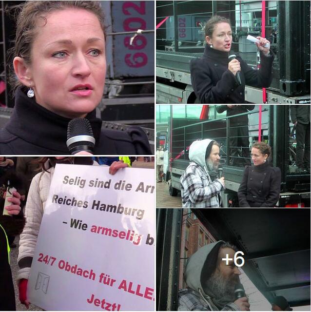 Hat eine ergreifende Rede gehalten - die Bundestagsabgeordnete Zaklin Nastic (Die Linke)
