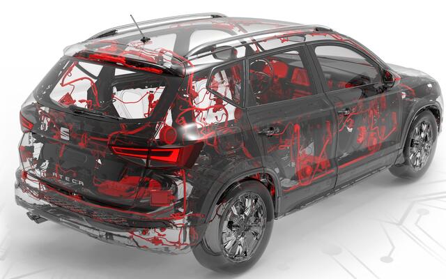 Starke Nerven: Mehr als zwei Kilometer lang sind die Kabel zusammengenommen. | Foto: © Seat/ TRD mobil