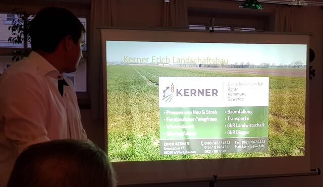 . Doch allein davon kann man kaum noch leben und der Landwirt steht mit dem Rücken zur Wand so Kerner. Doch er ist auch Idealist mit vielen guten Ideen