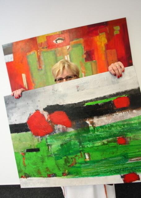 Walburga Schild-Griesbeck, Leiterin der Kunstgalerie Atelier Freiart