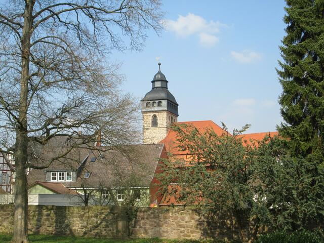 Blick auf die Liebfrauenkirche von Witzenhausen.