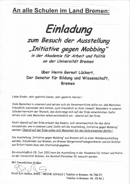 Initiative gegen Mobbing, Seite 8