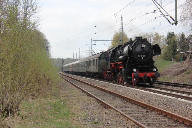 Baureihe 52 bei Chemnitz