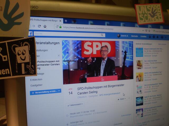 Einladung zum SPD-Politschoppen mit Bürgermeister Carsten Sieling