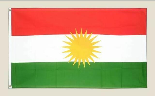 Flagge Kurdestan