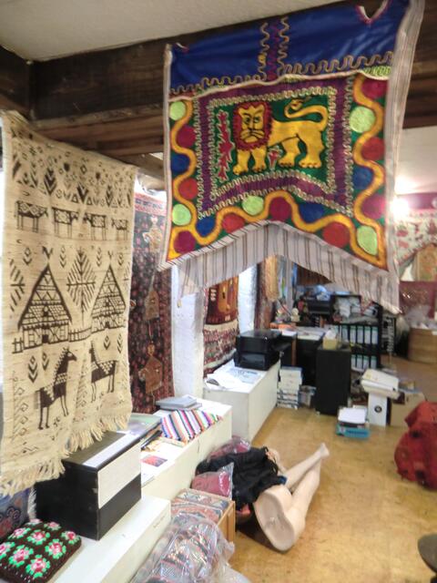 Der Löwe von Äthiopien und eine rumänische  Bildwirkerei