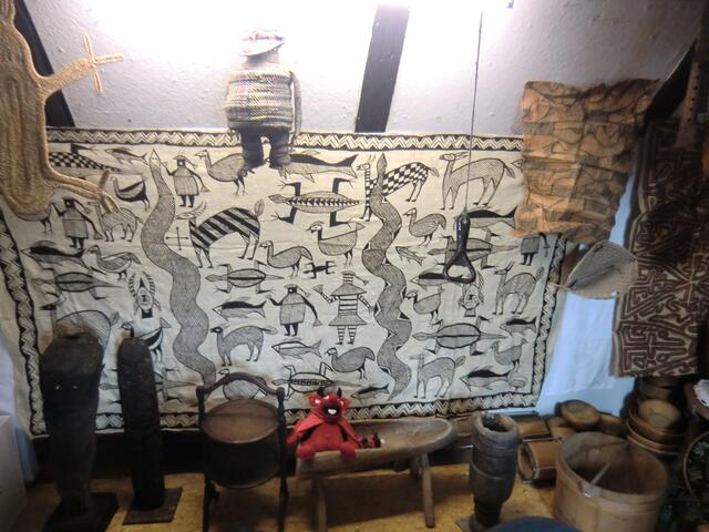 Eisenschlammmalerei der Senufo, Cote D´Ivoir